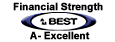 This company was issued a secure rating by the A.M. Best Company, click for additional details